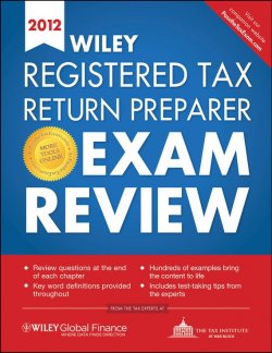 Книга "Wiley Registered Tax Return Preparer Exam Review 2012" – 