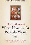 The Truth About What Nonprofit Boards Want. The Nine Little Things That Matter Most ()