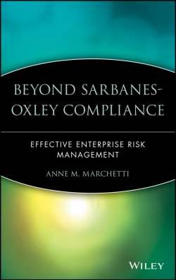 Книга "Beyond Sarbanes-Oxley Compliance. Effective Enterprise Risk Management" – 