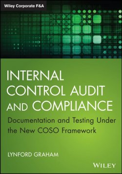 Книга "Internal Control Audit and Compliance. Documentation and Testing Under the New COSO Framework" – 