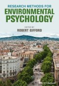 Research Methods for Environmental Psychology ()