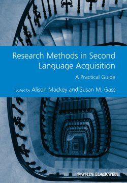 Книга "Research Methods in Second Language Acquisition. A Practical Guide" – 