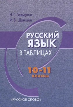 Книга "Русский язык в таблицах. 10-11 классы" – , 2017