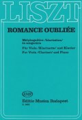 Liszt: Romance Oubliee Mmelyhegedure klarinetra es zongorara fur Viola klarinette und Klavier (, 2005)