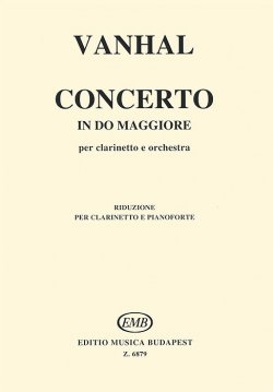 Книга "Vanhal: Concerto in do maggiore per clarinetto e orchestra" – , 2011