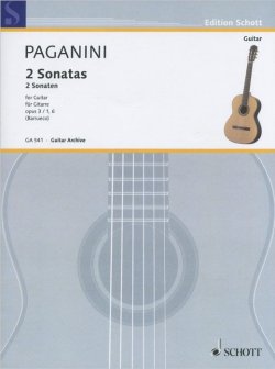 Книга "Niccolo Paganini: 2 Sonatas: Opus 3 / 1,6: For Guitar" – , 2015