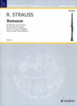 Книга "Richard Strauss: Romanze Es-Dur fur klarinette und orchester" – , 2015