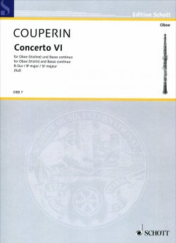 Книга "Francois Couperin: Concerto VI Bb Major for Oboe (Violin) and Basso Continuo" – , 2015