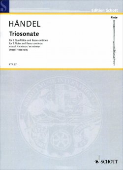 Книга "George Frideric Handel: Triosonata E Minor for 2 Flutes and Basso Continuo" – , 2015