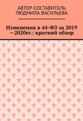 Изменения в 44-ФЗ за 2019—2020 гг.: краткий обзор (Васильева Людмила)