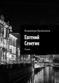 Книга "Евгений Сенегин. Поэма" – Владимир Балахонов