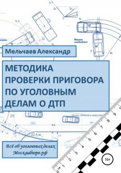 Книга "Методика проверки приговора по уголовному делу о ДТП" – Александр Мельчаев, 2021
